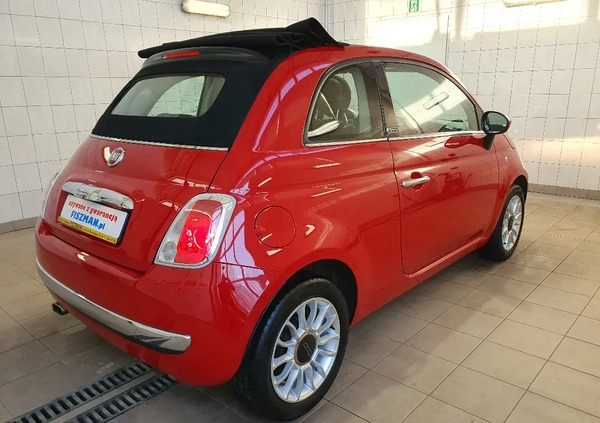 Fiat 500 cena 29999 przebieg: 117000, rok produkcji 2014 z Kamieńsk małe 742